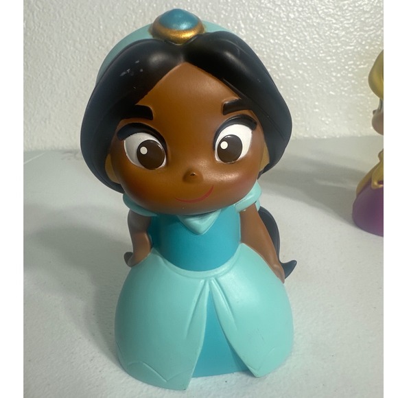 Disney Princesses Collectible Figurines Cinderella Belle Jasmine Rapunzel Tiana - Picture 6 of 14